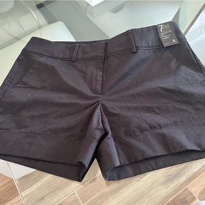 New Black khaki shorts